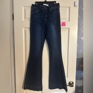 Women's Kancan Flared Blue Jeans Size 27